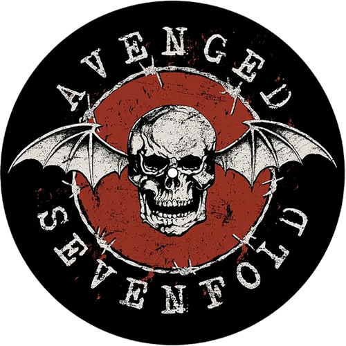 Feutrine vinyle Avenged Sevenfold [Deathbat/Stage] (lot de 2) - vue 2