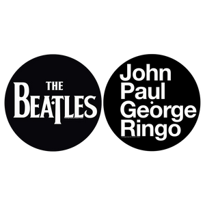 Turntable slipmat Beatles [Names] (set of 2)