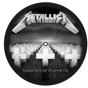 Turntable slipmat Metallica [Master/Justice] (set of 2) - vue 2