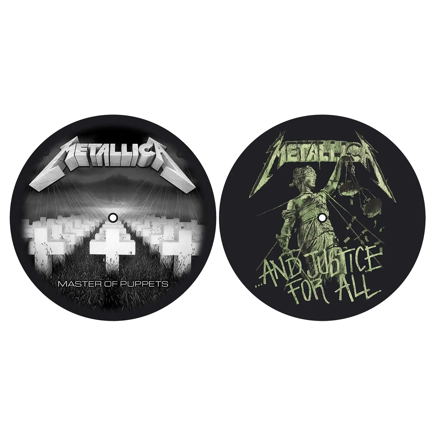 slipmat for vinyl records Metallica (set of 2) [Master/Justice]