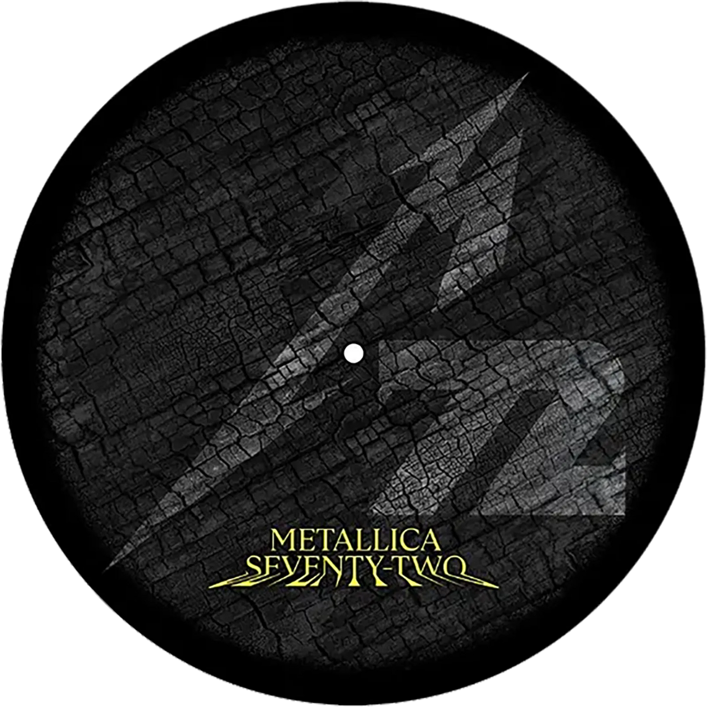 Feutrine vinyle Metallica 2 - 72 Seasons gris