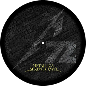 Turntable slipmat Metallica [72 Seasons] (set of 2) - vue 3