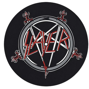 Turntable slipmat Slayer [Pentagram] (set of 2) - vue 2