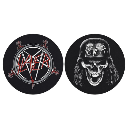 slipmat for vinyl records Slayer [Pentagram] (set of 2)