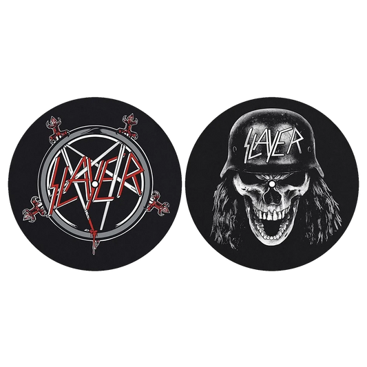 slipmat for vinyl records Slayer [Pentagram] (set of 2)