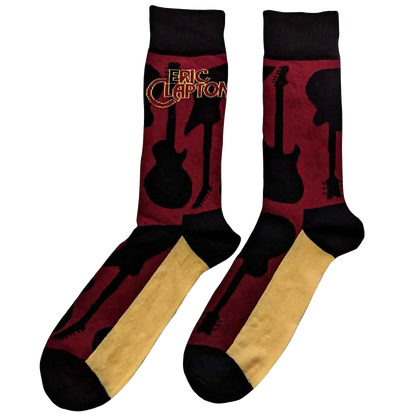 Chaussettes Eric Clapton - Guitare (à plat côté gauche)