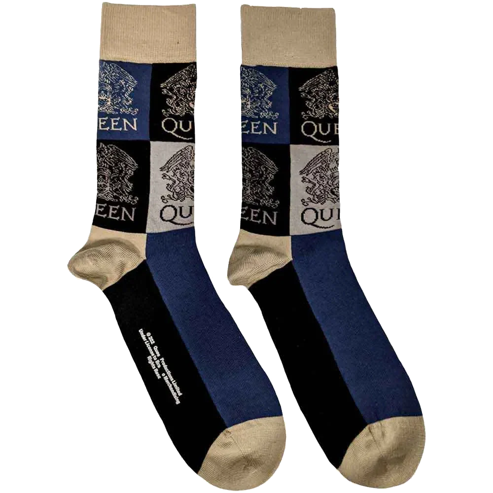 Queen - Logo Socks (flat)
