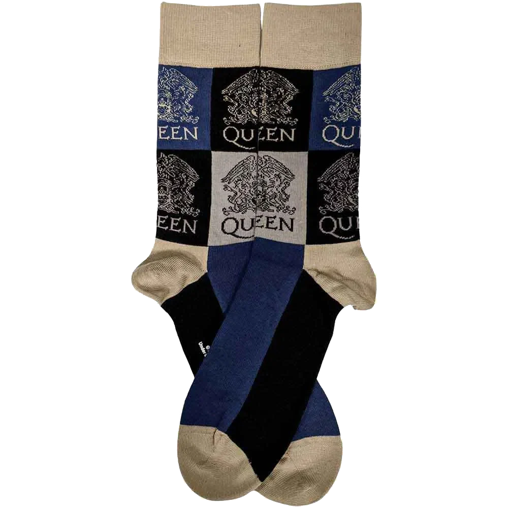 Queen - Logo Socks (flat crossed)