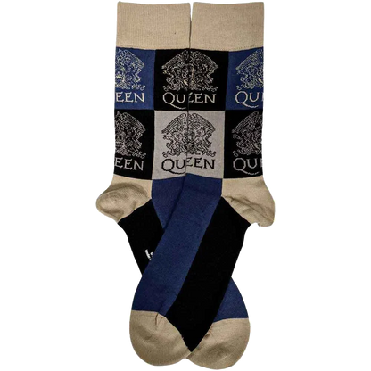 Queen - Logo Socks (flat crossed)
