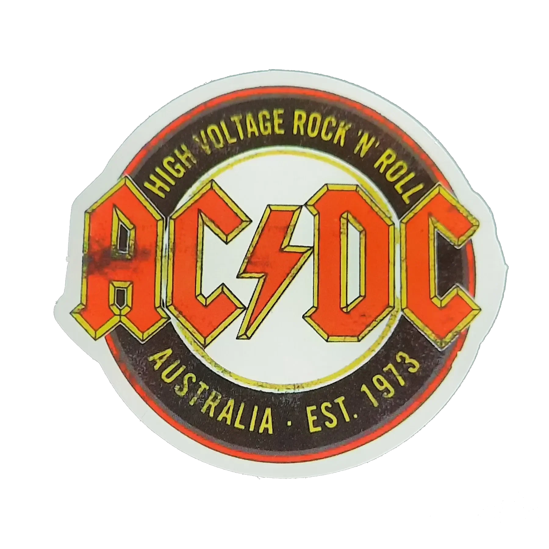 Sticker AC/DC - High Voltage Rock 'n' Roll