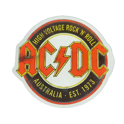Autocollant AC/DC - High Voltage Rock 