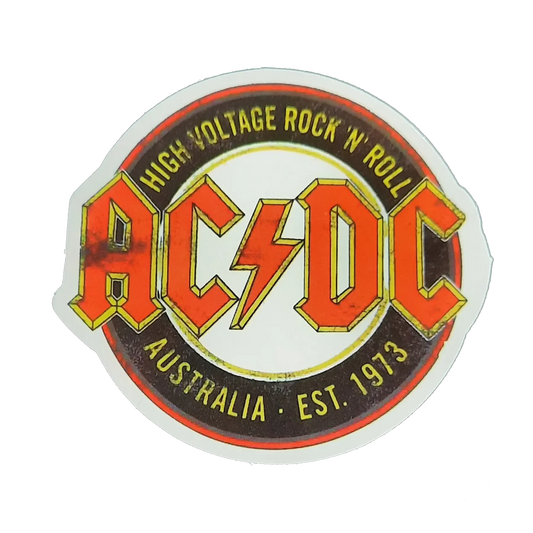 Sticker AC/DC - High Voltage Rock 'n' Roll