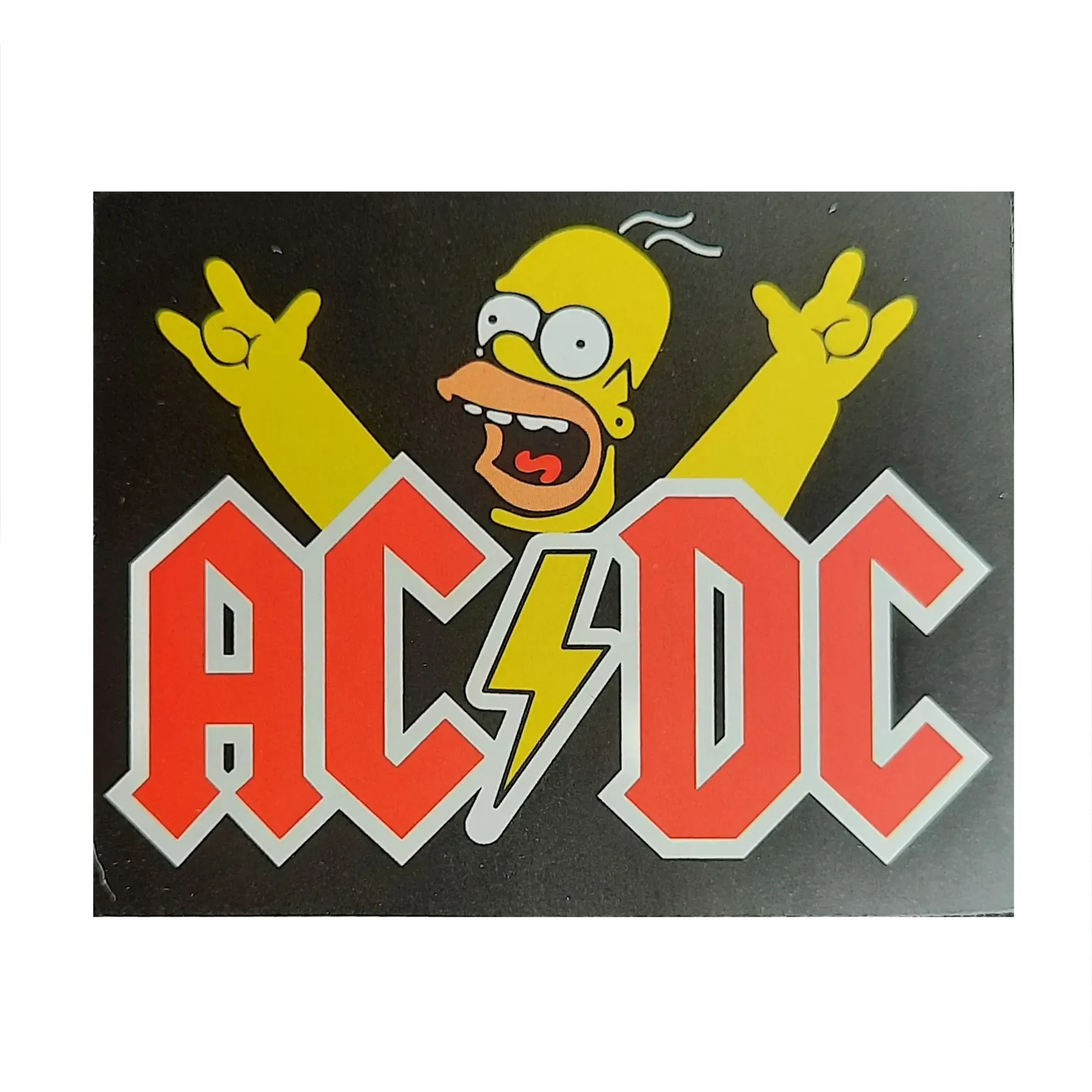 Sticker AC/DC - Homer
