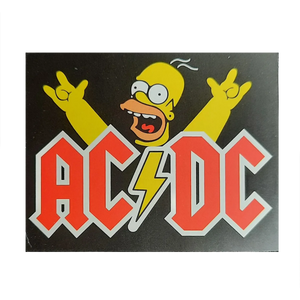 Sticker AC/DC - Homer