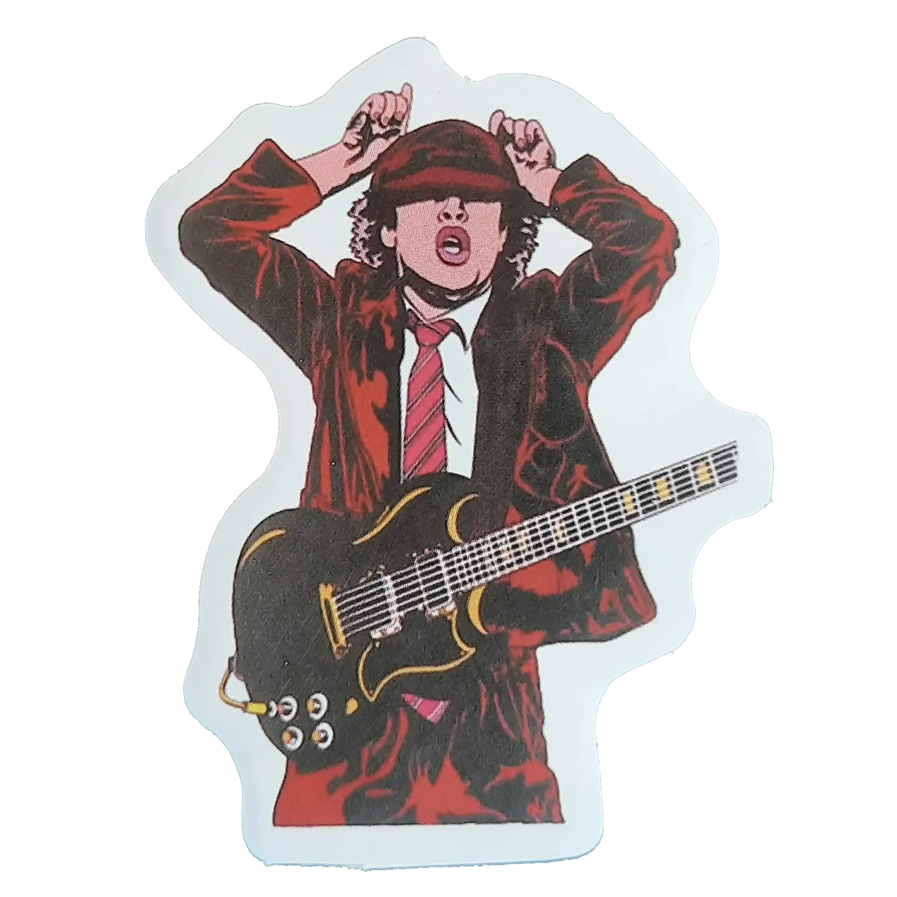 Sticker AC/DC - Angus cornes