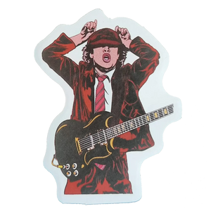 Sticker AC/DC - Angus horns