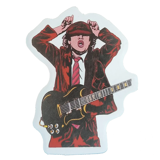 Sticker AC/DC - Angus cornes