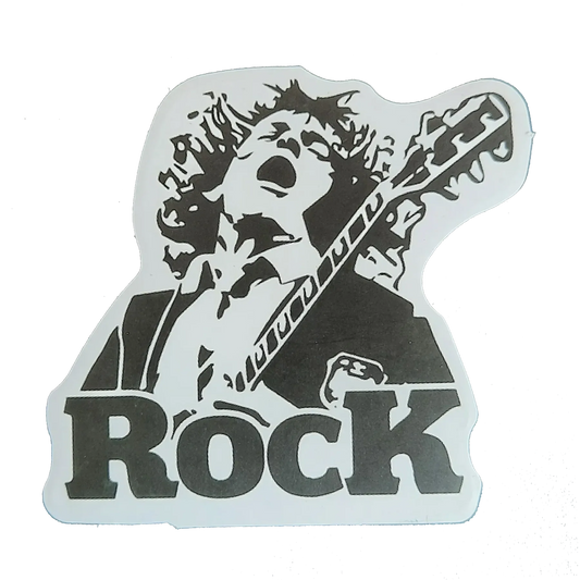 Sticker AC/DC - Angus Rock n&b