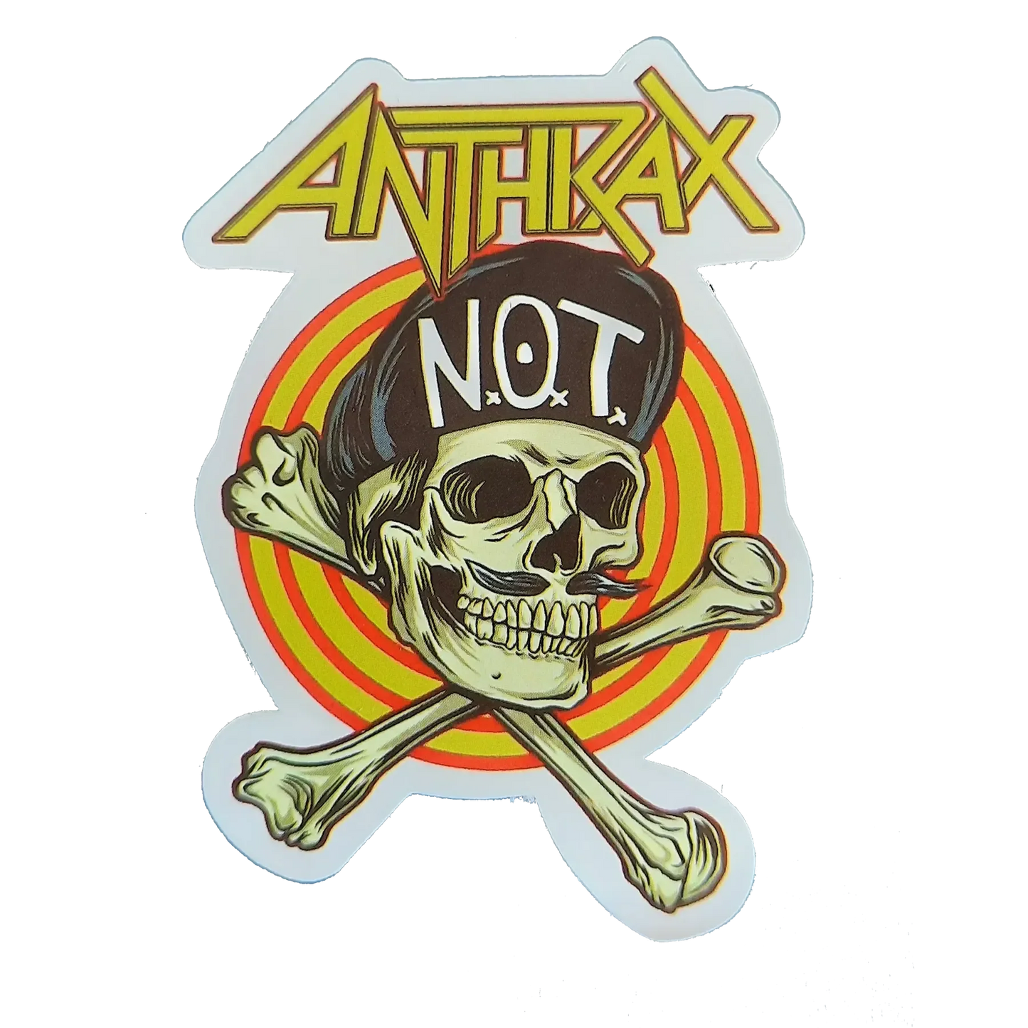 Sticker Anthrax - N.O.T