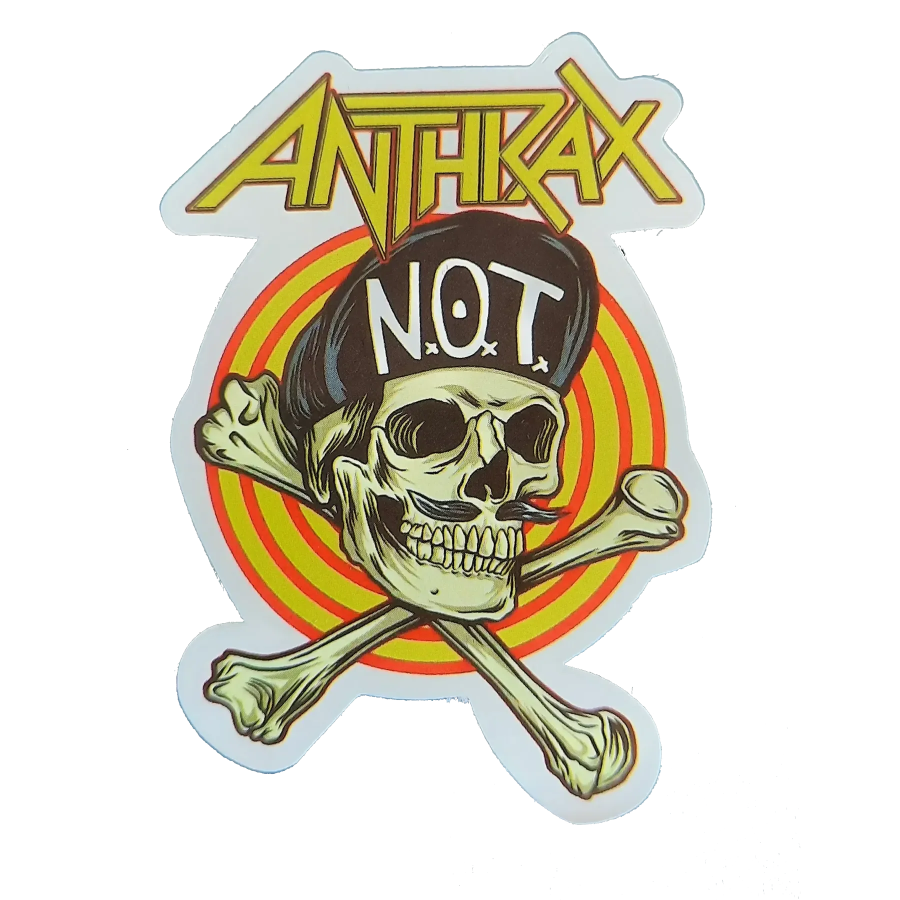 Sticker Anthrax - N.O.T