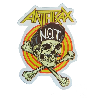 Autocollant Anthrax - N.O.T