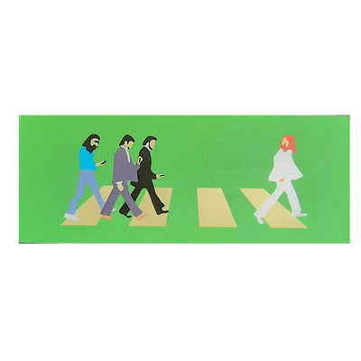 Autocollant Beatles - Abbey road