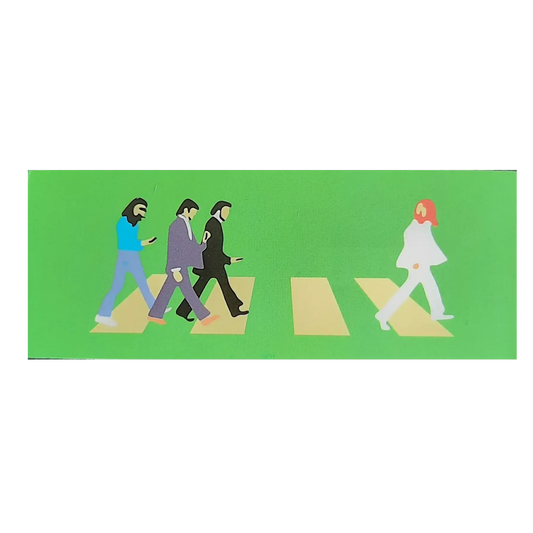 Sticker Beatles - Abbey road