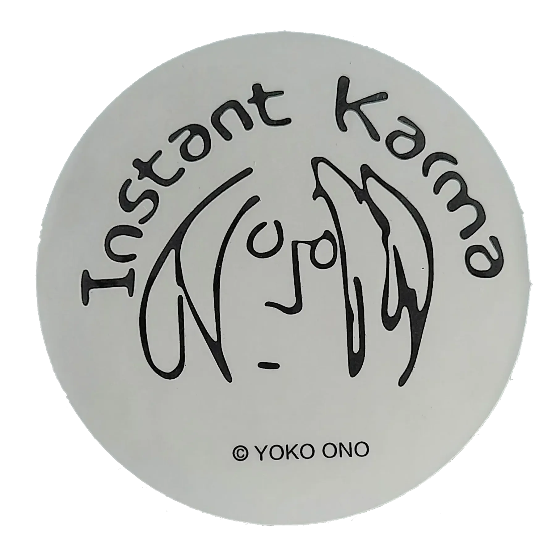 Sticker Beatles - John Lennon Instant Karma