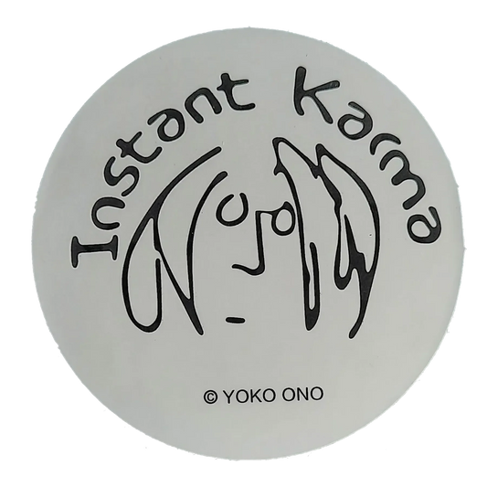 Sticker Beatles - John Lennon Instant Karma