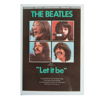 Autocollant Beatles - Let it be