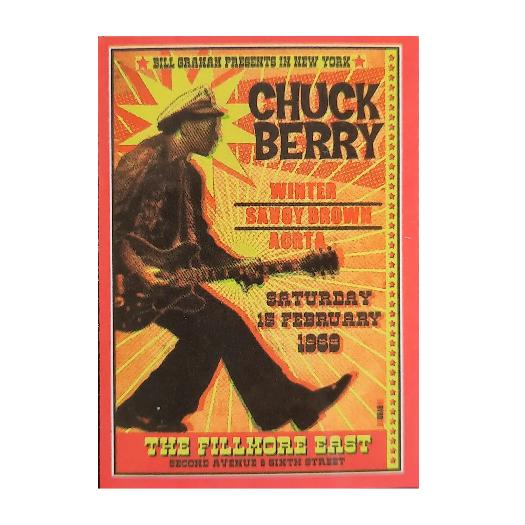 Sticker Chuck Berry