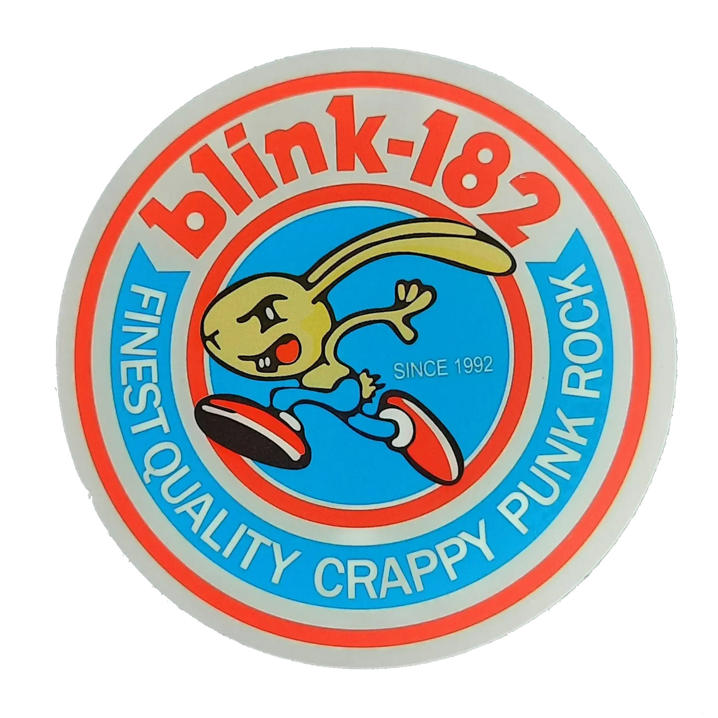 Autocollant Blink 182 - Finest quality Crappy Punk Rock