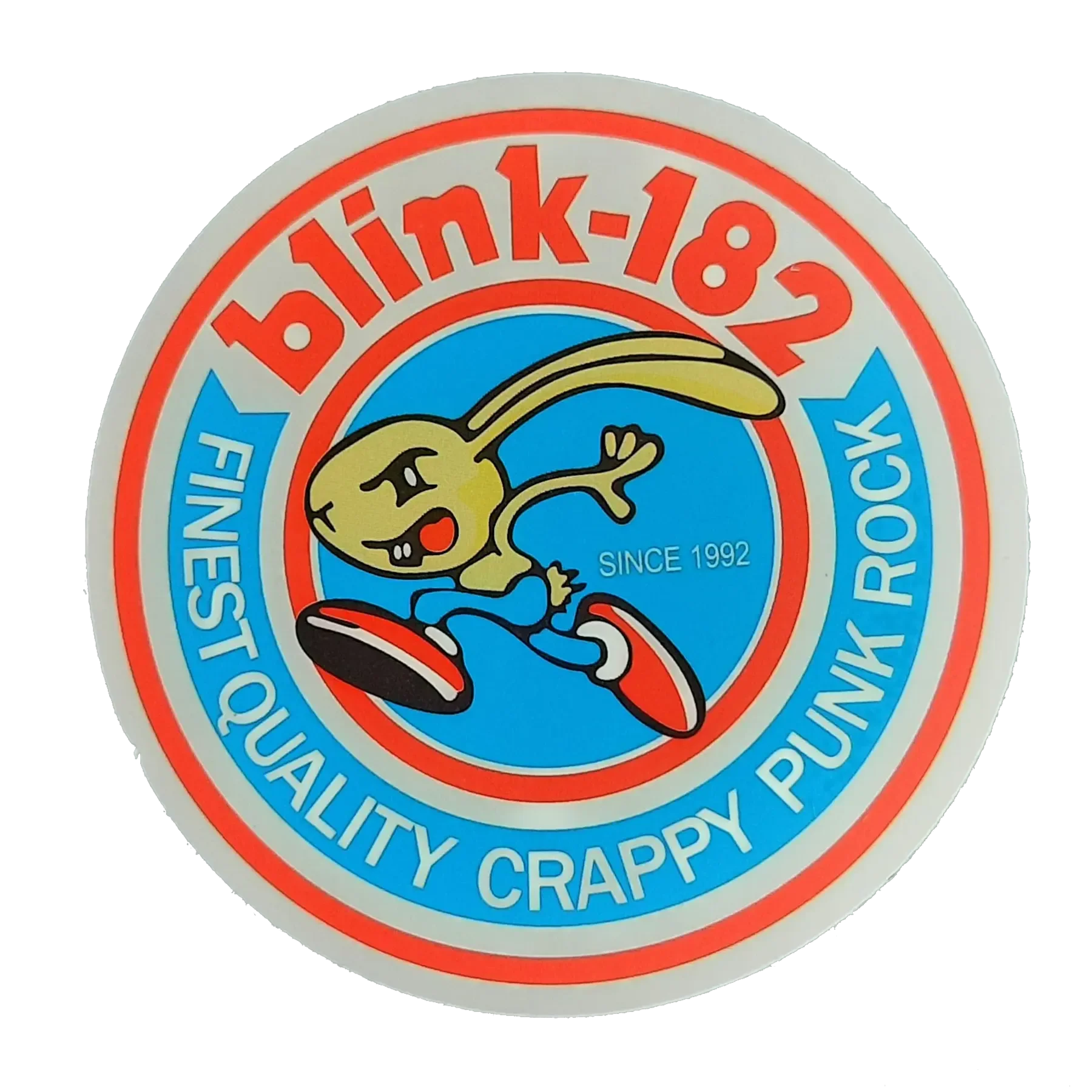Autocollant Blink 182 - Finest quality Crappy Punk Rock