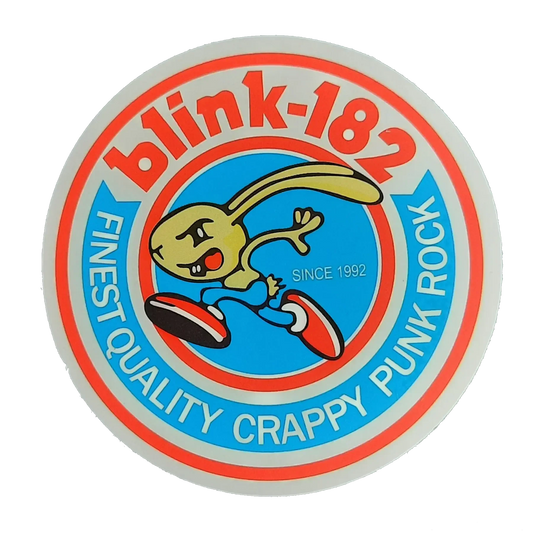Sticker Blink 182 - Finest quality Crappy Punk Rock