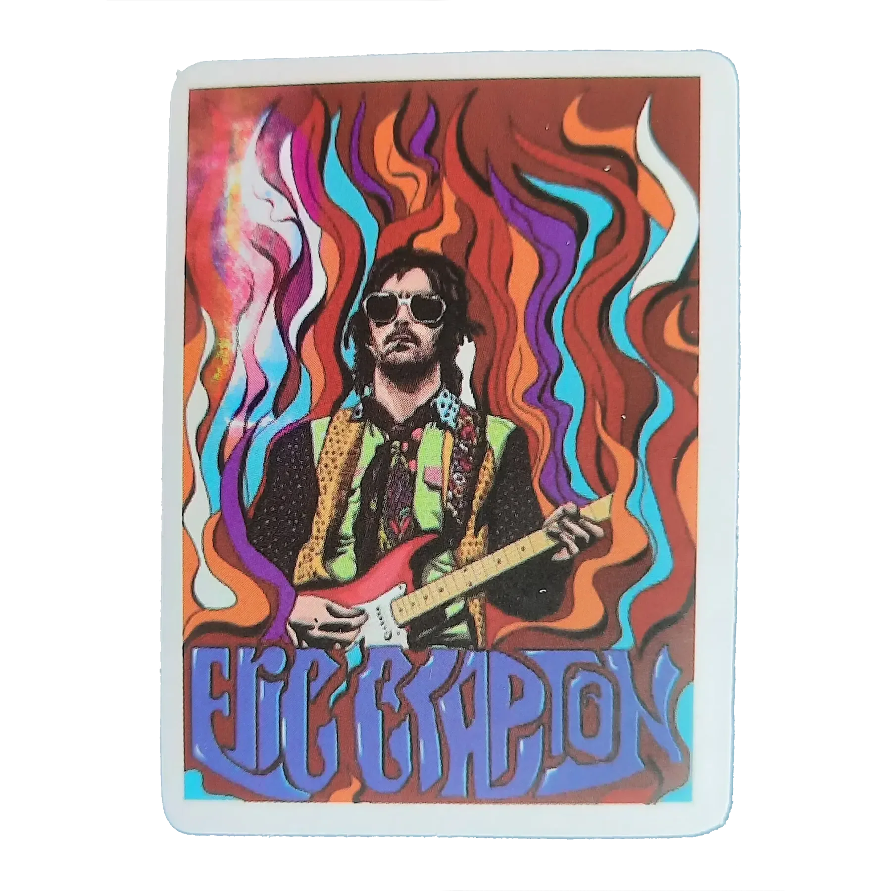 Autocollant Eric Clapton
