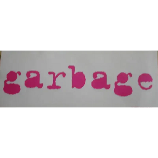 Autocollant Garbage