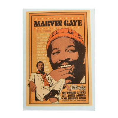 Autocollant Marvin Gaye