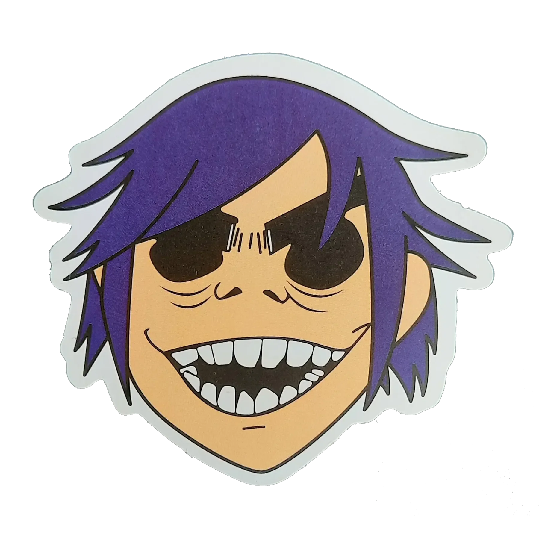 Sticker Gorillaz - 2D (Stuart Pot)