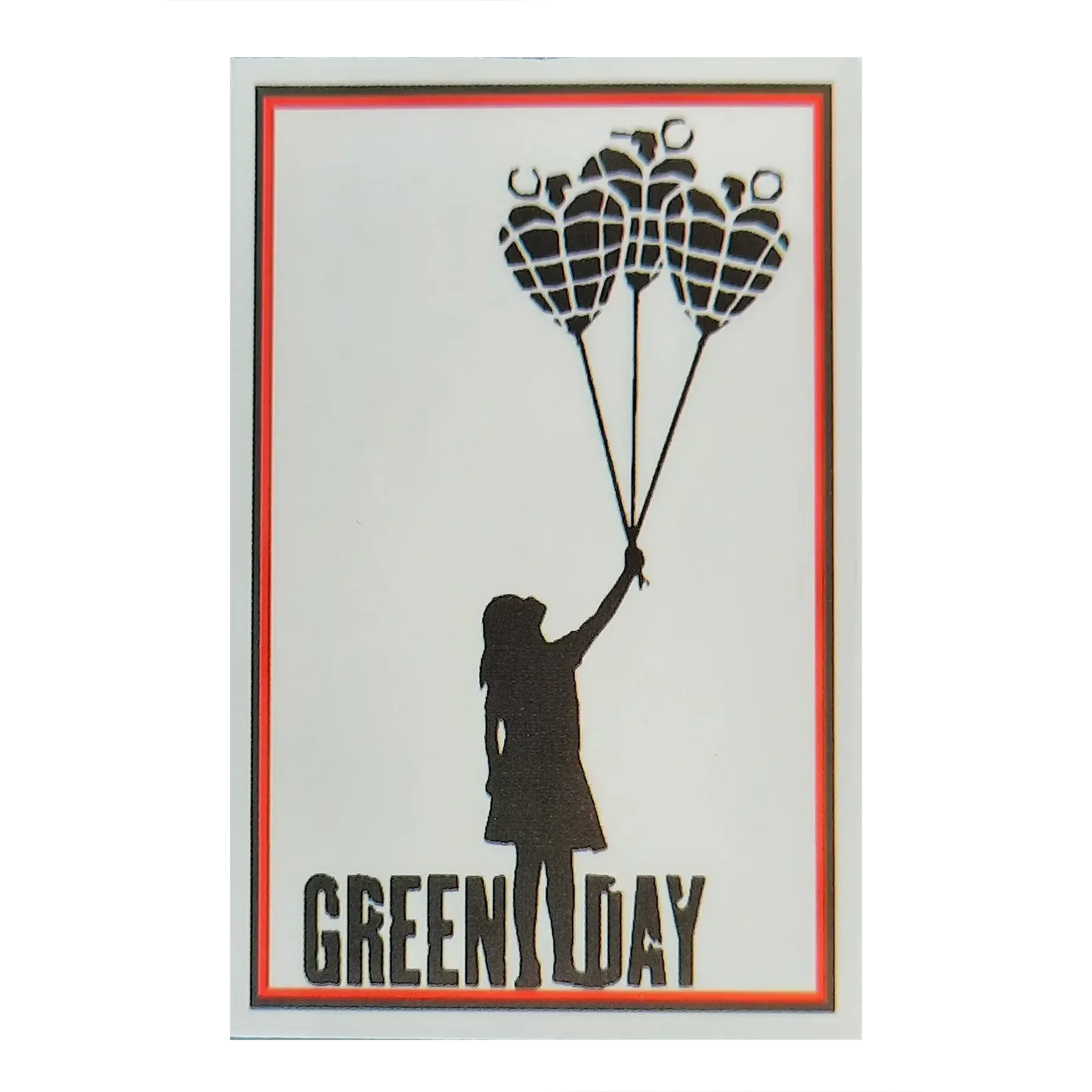 Autocollant Green Day - American Idiot ballons