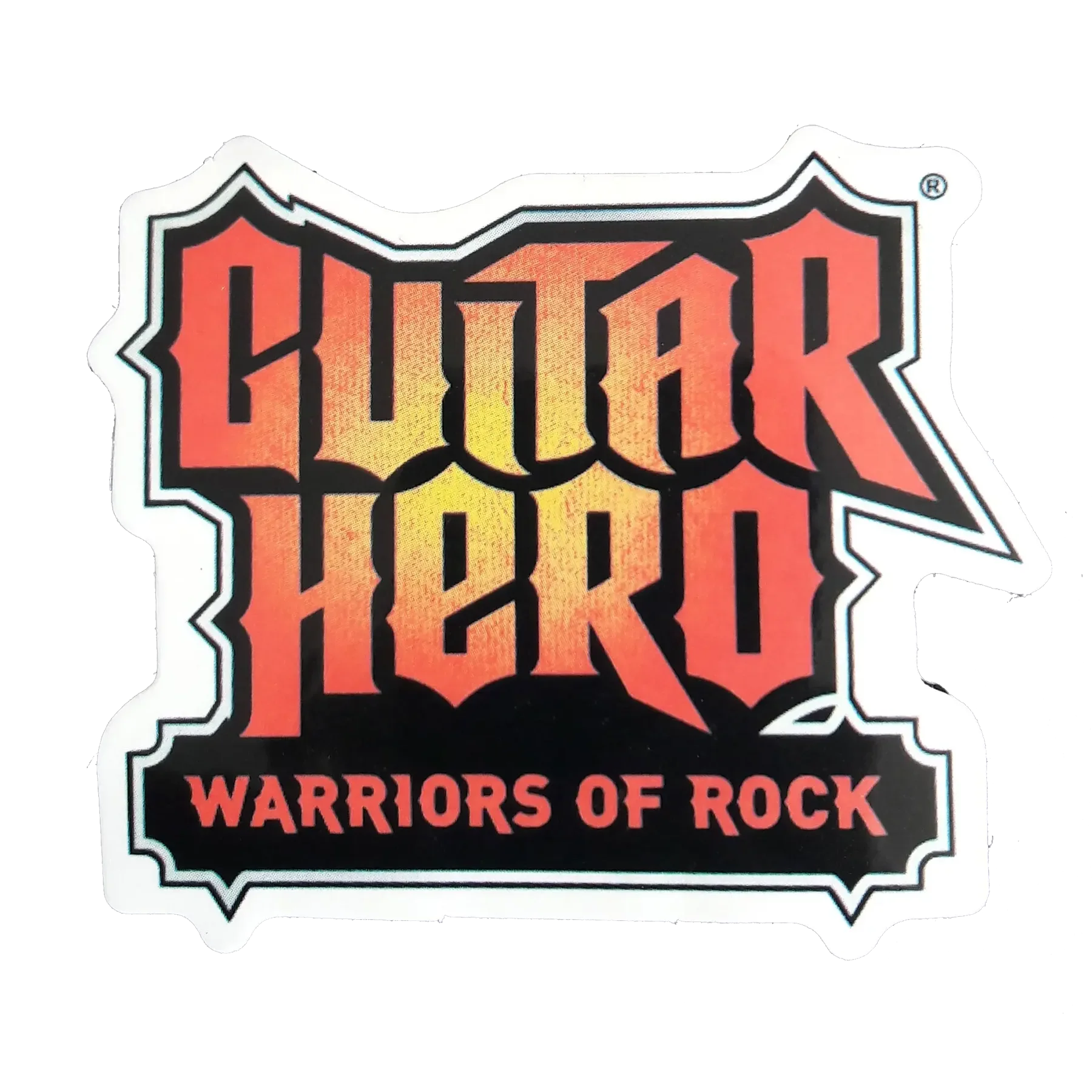Autocollant Guitar Hero - Warriors of Rock