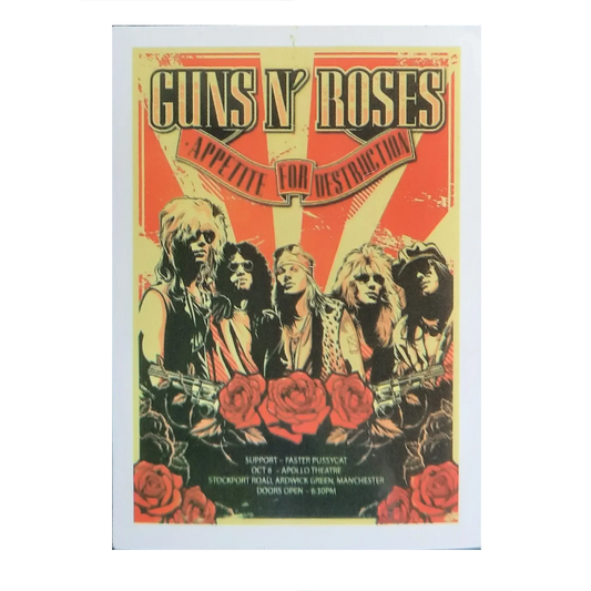Sticker Guns n' Roses - Appetite for Destruction