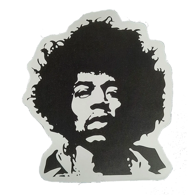 Autocollant Jimi Hendrix