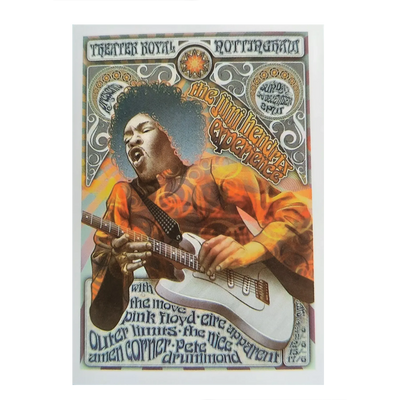 Autocollant Jimi Hendrix Experience at Theater Royal