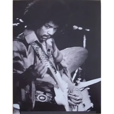 Autocollant Jimi Hendrix