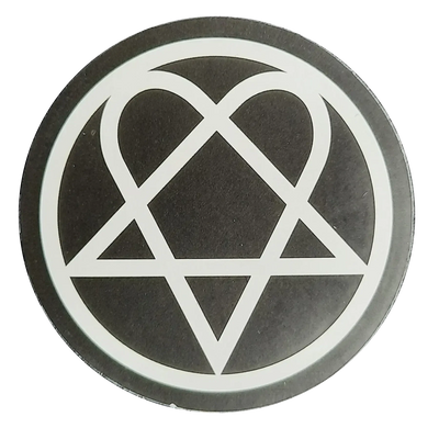 Autocollant HIM - Love Metal ?