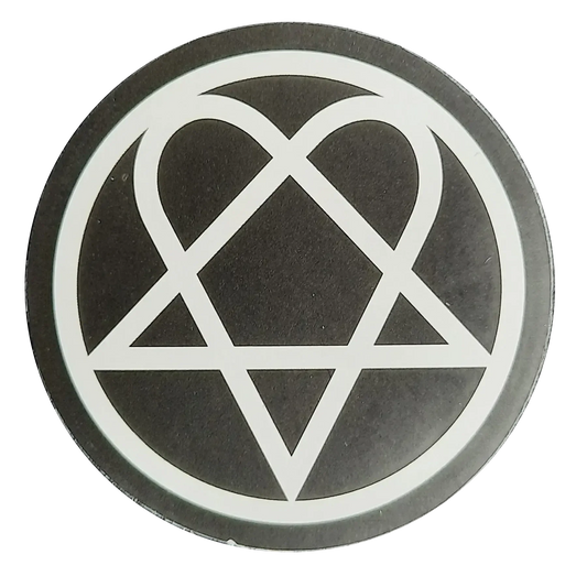 Autocollant HIM - Love Metal ?
