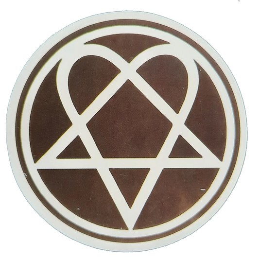 Sticker HIM - Love Metal