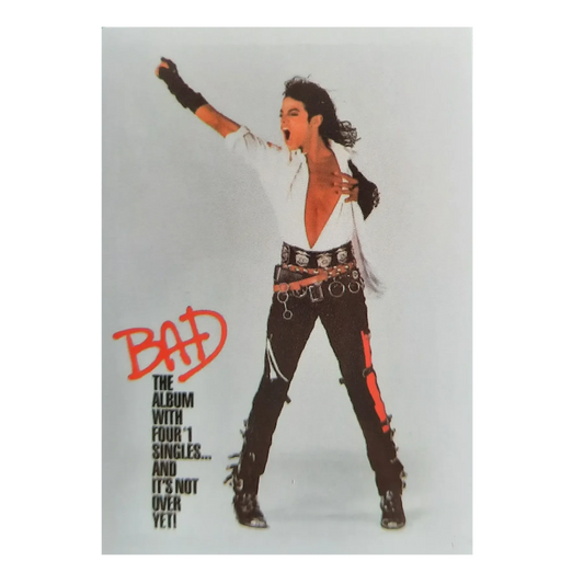 Sticker Michael Jackson - Bad