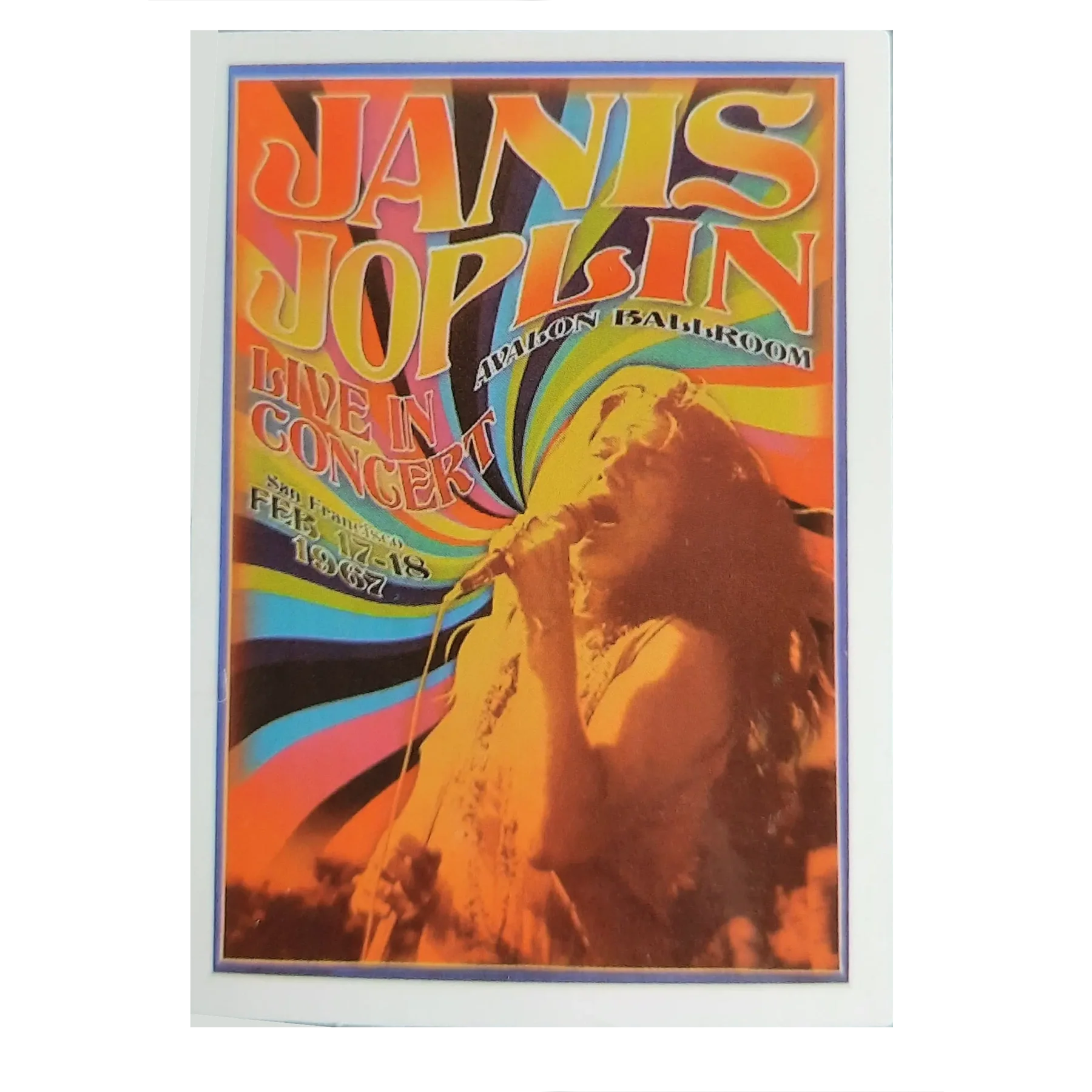Sticker Janis Joplin