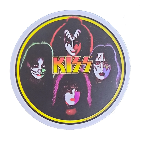 Autocollant Kiss - band